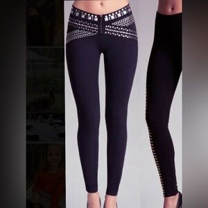 Bebes iconic Black Embellished Pants